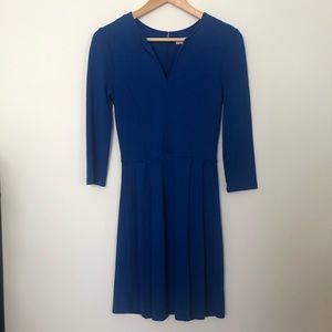 French Connection Classic Vintage Blue Dress